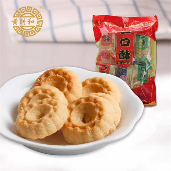 黃則和一口酥廈門(mén)老字號(hào)多味小餅干酥松口感休閑小吃零嘴下午茶